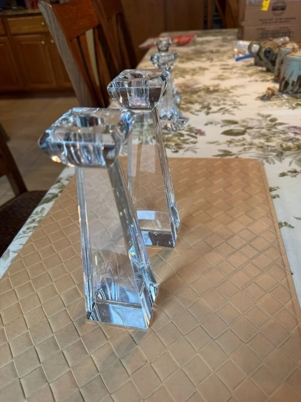 Set of 2 Waterford Crystal Metra 8